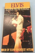 Elvis Presley&#39;s Aloha From Hawaii VHS Tape S2B - £2.72 GBP