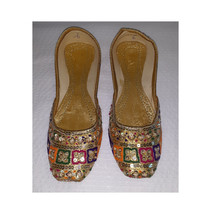 Pakistani Khosas Handmade Embroidered Shoes for Women Ethnic Footwear Size 7 - £21.99 GBP