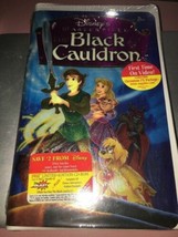 Walt Disney&#39;s The Black Cauldron Classics Masterpiece Collection VHS 9124 1998 - £30.00 GBP