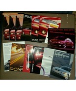 Pontiac Brochure Lot 1993 1994 1995 1996 1999 - $94.76 CAD