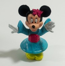 Vintage Disney Epcot Center Minnie Mouse Wearing A Kimono 3.25&quot; Vinyl Fi... - €2,81 EUR