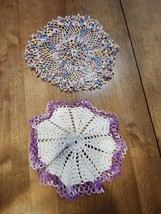 Colorful Vintage Doilies (2-total) - £7.51 GBP