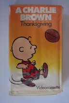 Peanuts: A Charlie Brown Thanksgiving VHS Videocassette Vintage Tape - £15.68 GBP