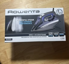 Rowenta DW21 Accessteam Steam Iron Model DW21 1700 Watts New in box - $49.99