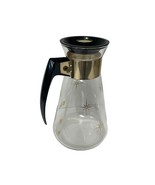 Corning Ware Atomic Star Coffee Carafe Pitcher With Lid 6 Cup Vintage Nice - $642.24 MXN