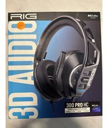 RIG - 300 Pro HC Wired Universal Headset with 3D Audio - Black - New - Open Box - $17.27