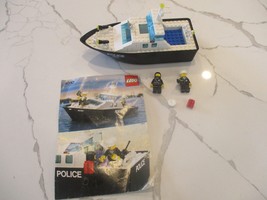 1987 Lego #4010 Police rescue boat floating boat vintage complete set - £46.92 GBP