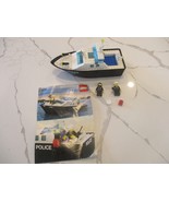 1987 Lego #4010 Police rescue boat floating boat vintage complete set - $82.04 CAD