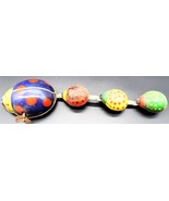 Vintage 1960s Ladybug Family Parade Tin Litho Wind Up - €43,21 EUR