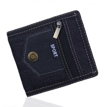 Men Women Wallet Money Bag Boy Bifold Canvas Coin ID Pouch New Arrival Style Hot - £14.07 GBP