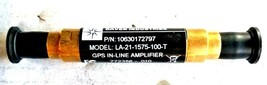 Raven Industries Gps IN-LINE Amplifier Pn 106301172797 Model LA-21-1575-100-T - £221.49 GBP
