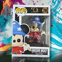 Funko Pop Walt Disney Sorcerer Mickey #799 Archives Vinyl Figure - $11.69