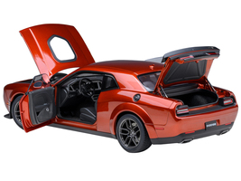 2022 Dodge Challenger R/T Scat Pack Widebody Sinamon Stick Orange 1/18 Model Car - $277.99