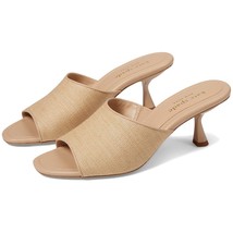 Kate Spade NY Women Kitten Heel Slide Sandals Malibu Size US 6.5B Beach Sand - £31.79 GBP