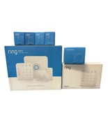 NEW 14 Piece Kit Ring Alarm 2nd Generation Home Security System White - $3,763.16 MXN