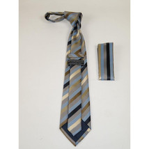 Men's Vito Rofolo From Italy Tie Hankie Set Gift Boxed 100% Silk VR-22 image 3