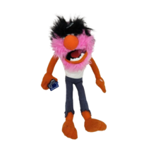 14&quot; VINTAGE 1998 APPLAUSE JIM HENSON POSEABLE MUPPETS ANIMAL STUFFED PLUSH - £21.95 GBP