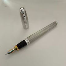 S.T. Dupont Orpheo Olympio 480101 Fountain Pen, Silver Plated - $681.08