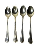 Pfaltzgraff Gold Electroplate Demitasse Espresso Spoons 4 Stainless Stee... - $8.15