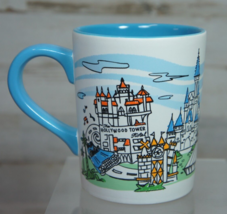 Walt Disney World Four Parks Ceramic Mug Cartoon Skyline Epcot Hollywood Tower - £17.43 GBP