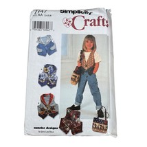 Simplicity Sewing Pattern 7147 Vest Bag Girls Size 3-6 - £6.46 GBP