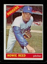 Vintage 1966 Topps Baseball Trading Card #387 Howie Reed La Dodgers Pitcher - £6.74 GBP