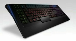 SteelSeries Apex Gaming Keyboard German 5 Zone RGB LED Backlit Low Profile 64148 - £55.14 GBP