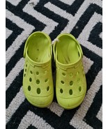 Green Slip On Clogs For Kids Size 13uk - £17.64 GBP