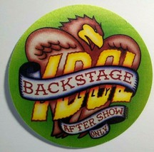 Billy Idol Backstage Pass Original 1990 Concert Tour New Wave Charmed Li... - £17.06 GBP