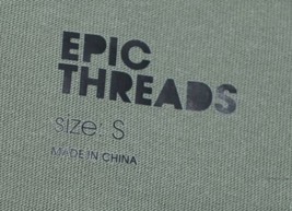 Epic Threads Long Sleeve Boys Chest Pocket Artichoke Color Small Shirt image 2