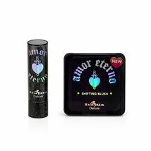 Amor Eterno Deluxe Lipstick &amp; Shifting Blush Set – Color Changing Glow M... - $10.89