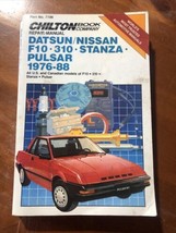 Chilton Datsun/Nissan 1976-88 Stanza Pulsar F10 310 Repair Manual &amp; Tune... - £7.25 GBP