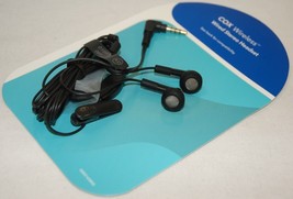 NEW Cox 3.5mm Wired Stereo Headset w/Mic EarBuds headphones iphone/ipad 4s 5s 6 - £4.39 GBP