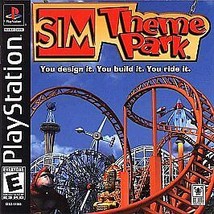 Sim Theme Park (Playstation PS1) CIB Complete Game TESTED - VERY GOOD - £11.35 GBP