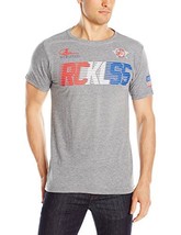 Men&#39;s Guys Young &amp; Reckless Olympiad Usa Flag Grey Tee T Shirt New - £18.33 GBP