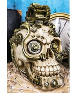 Mad Max Geared Mohawk Steampunk Cyborg Clockwork And Pipes Punk Skull Fi... - $477.57 MXN