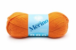 Lion Brand Yarn Touch of Merino Yarn Amber Glow 90% Acrylic 10% merino wool - £9.58 GBP