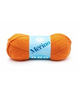 Lion Brand Yarn Touch of Merino Yarn Amber Glow 90% Acrylic 10% merino wool - £9.42 GBP
