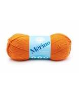 Lion Brand Yarn Touch of Merino Yarn Amber Glow 90% Acrylic 10% merino wool - £8.96 GBP