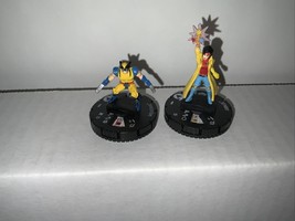 HeroClix-Wolverine &amp; Jubilee, X-Men: the Animated Series (Marvel, 2019) NO CARDS - £3.91 GBP