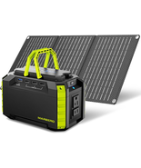MARBERO Solar Generator 150W Peak Portable Power Station w/ Solar Panel ... - £129.23 GBP+