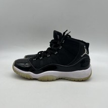 Nike Air Jordan 11 Retro Boys Black Athletic Shoes Sneakers Size 5Y - £58.48 GBP