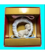 Lladro Christmas Ornament 2000 Baby’s First Christmas #16697 Pacifier Shape - £16.33 GBP