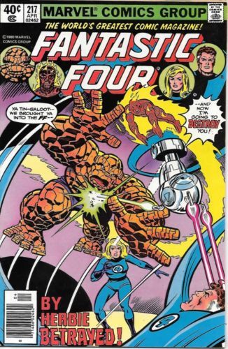 Fantastic Four Comic Book #217 Marvel Comics 1980 VERY FINE- - £3.51 GBP