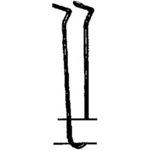 Pipe Hook 3/4&#39;&#39;X6&#39; 5PK - $335.86 MXN