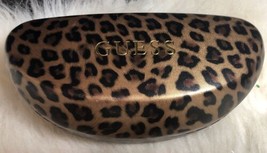 Original GUESS LARGE Hard Sunglasses Case Leopard Print - $6.93