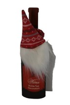 Wine Bottle Top Christmas Gnome Charm Ornament Decoration Gift - $6.90