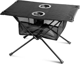 Portable Camp Table Folding Lightweight, Small Compact Camp Table Foldable For - £35.83 GBP