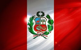 Peru Country 12&quot;x18&quot; Polyester Flag - £3.03 GBP