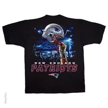 NEW ENGLAND PATRIOTS  SKY HELMET T Shirt NFL LICENSED Apparel - £17.10 GBP+